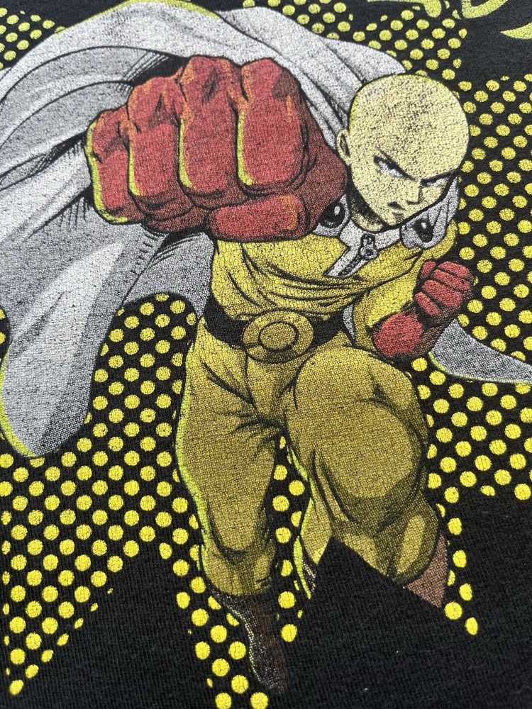 One Punch Man Yusuke Murata SHUEISHA 3D Mini Graphic Men’s T Shirt Size Large L