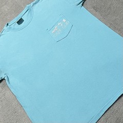 Cape Cod Shirt Mens M Blue Fish Pocket Graphic Short Sleeve Comfort Colors Tee
