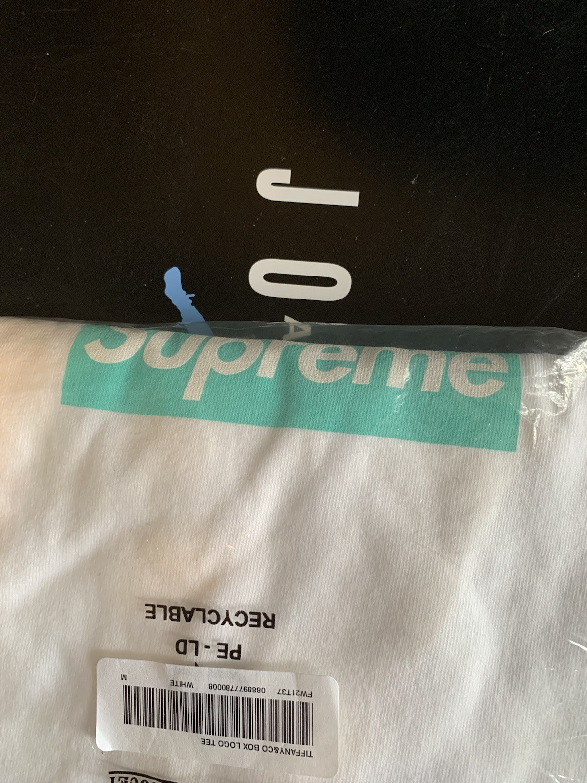 Supreme Tiffany & Co. Box Logo Tee T-Shirt Size Medium White FW21 Brand New 2021 gallery