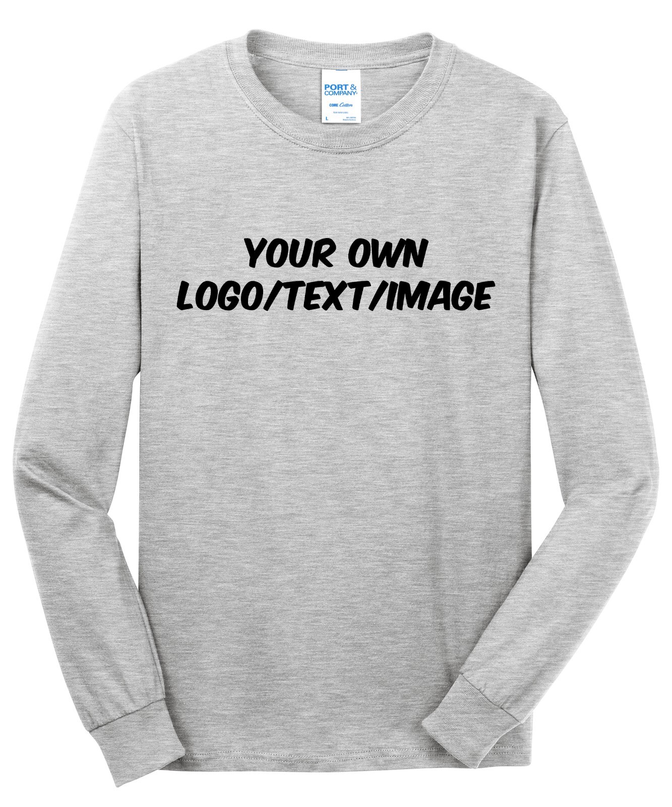 Ink Stitch Design Your Own Custom Cotton Long Sleeve Shirt gallery