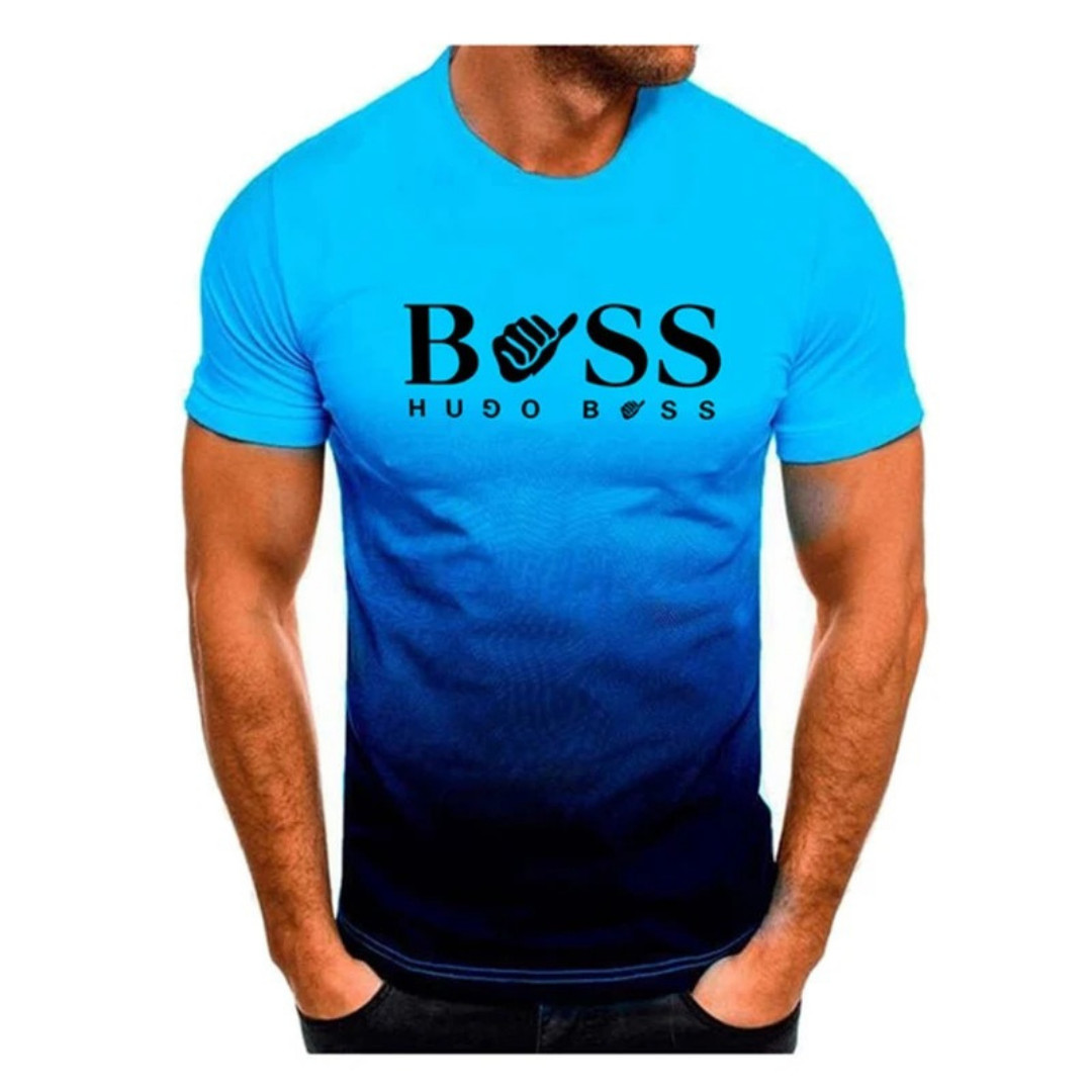 Men's T-Shirt Stylish Vibrant Sports Top Quick-Drying Breathable Regular Size UK gallery
