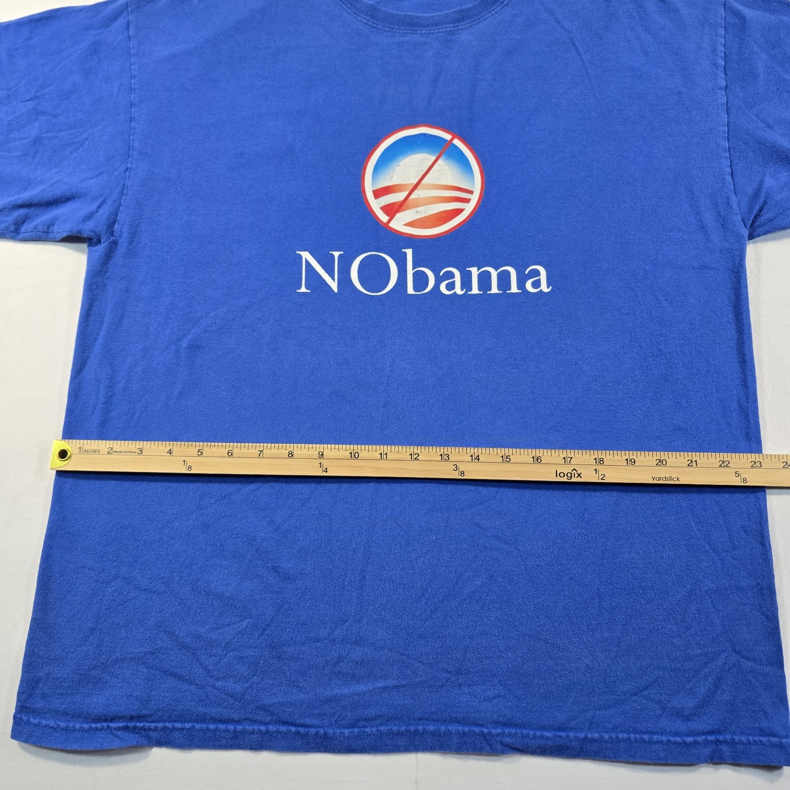 Vintage NOBama Biden Obama Anti Politcal T Shirt Size XL gallery
