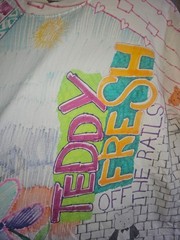 Teddy Fresh Multicolor Hand-Drawn Graphic Tee