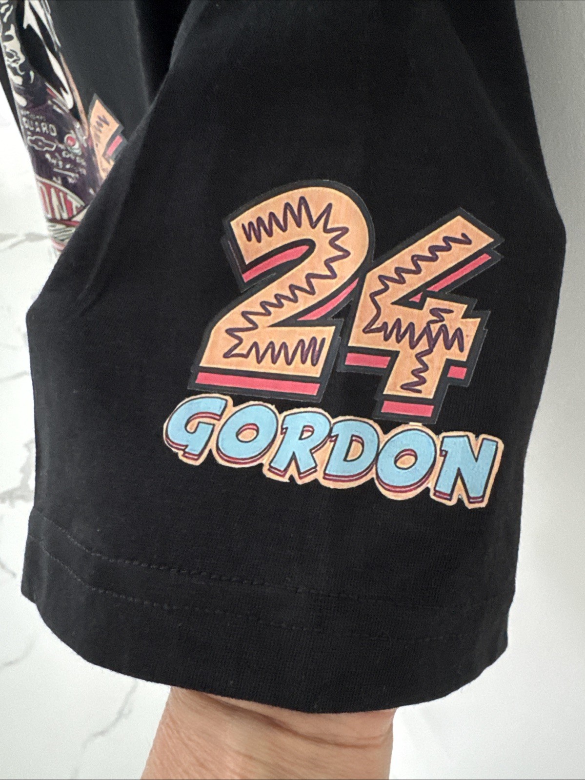 Jeff Gordon Racing Style T Shirt Mens 2XL Black Graphic Tee Motorsport gallery