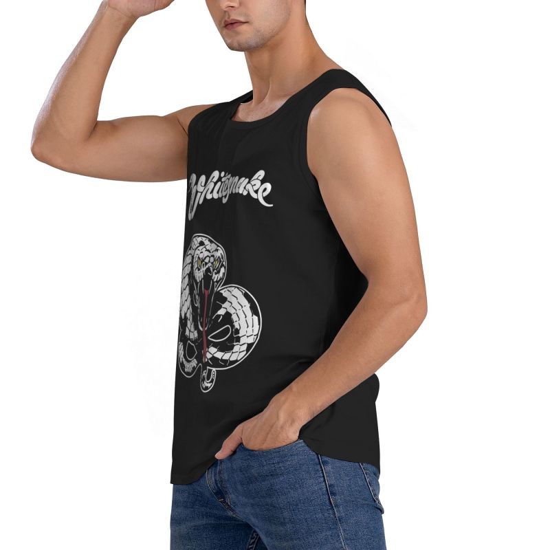 Men Workout Gym WhiteSnake 1987 Tank Top Fitness Sleeveless T Shirt gallery