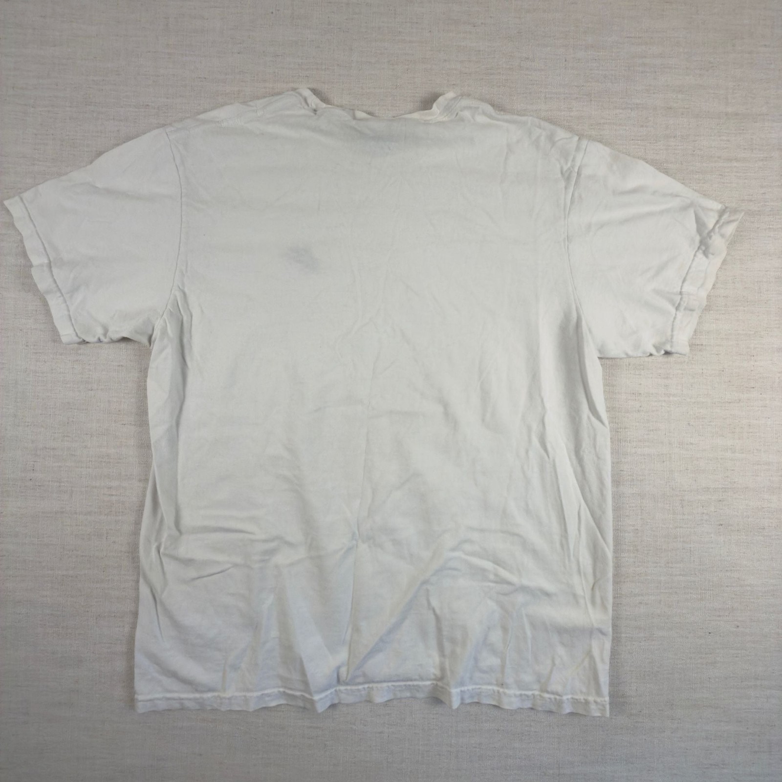 Nike Vintage Embroidered Swoosh T-Shirt White Size Large gallery