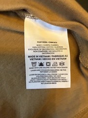 Men’s Small Brown Converse T-shirt