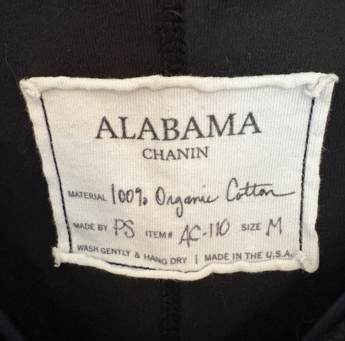 Alabama Chanin Scoop neck, 3/4 sleeve Shirt, Women’s Medium gallery