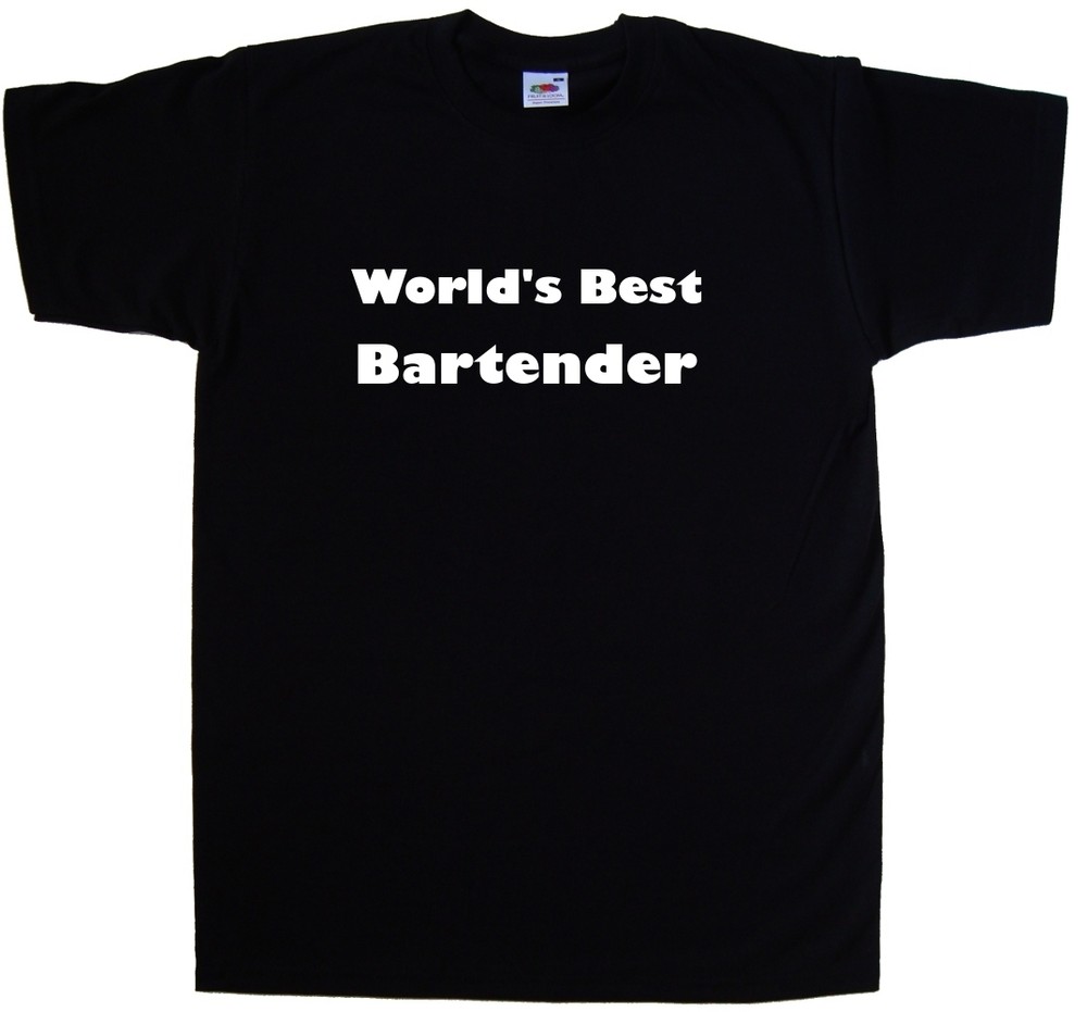 World’s Best Bartender T-Shirt