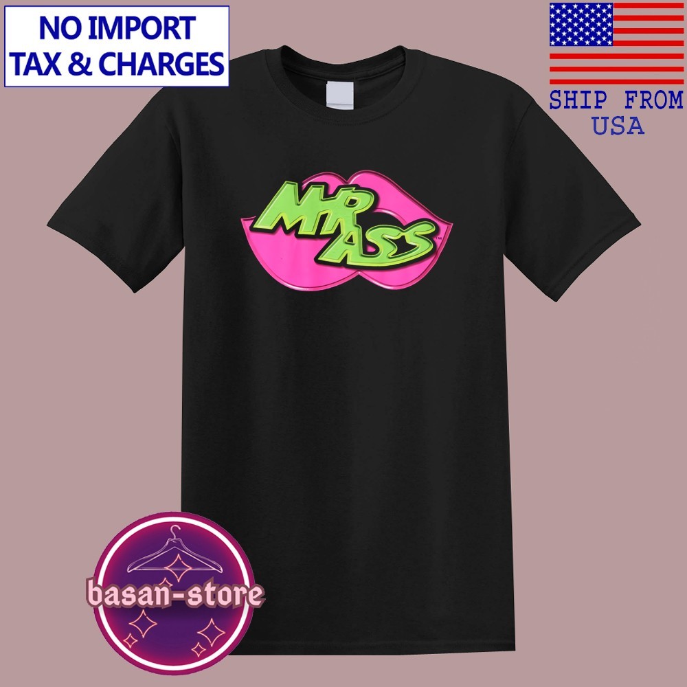 MR ASS Mr. Ass Retro Wrestling Men’s Black Size S-5XL
