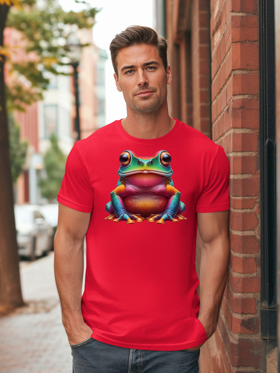 Bullfrog t-shirt reptile apparel for frog enthusiasts. Funny unisex t gift idea