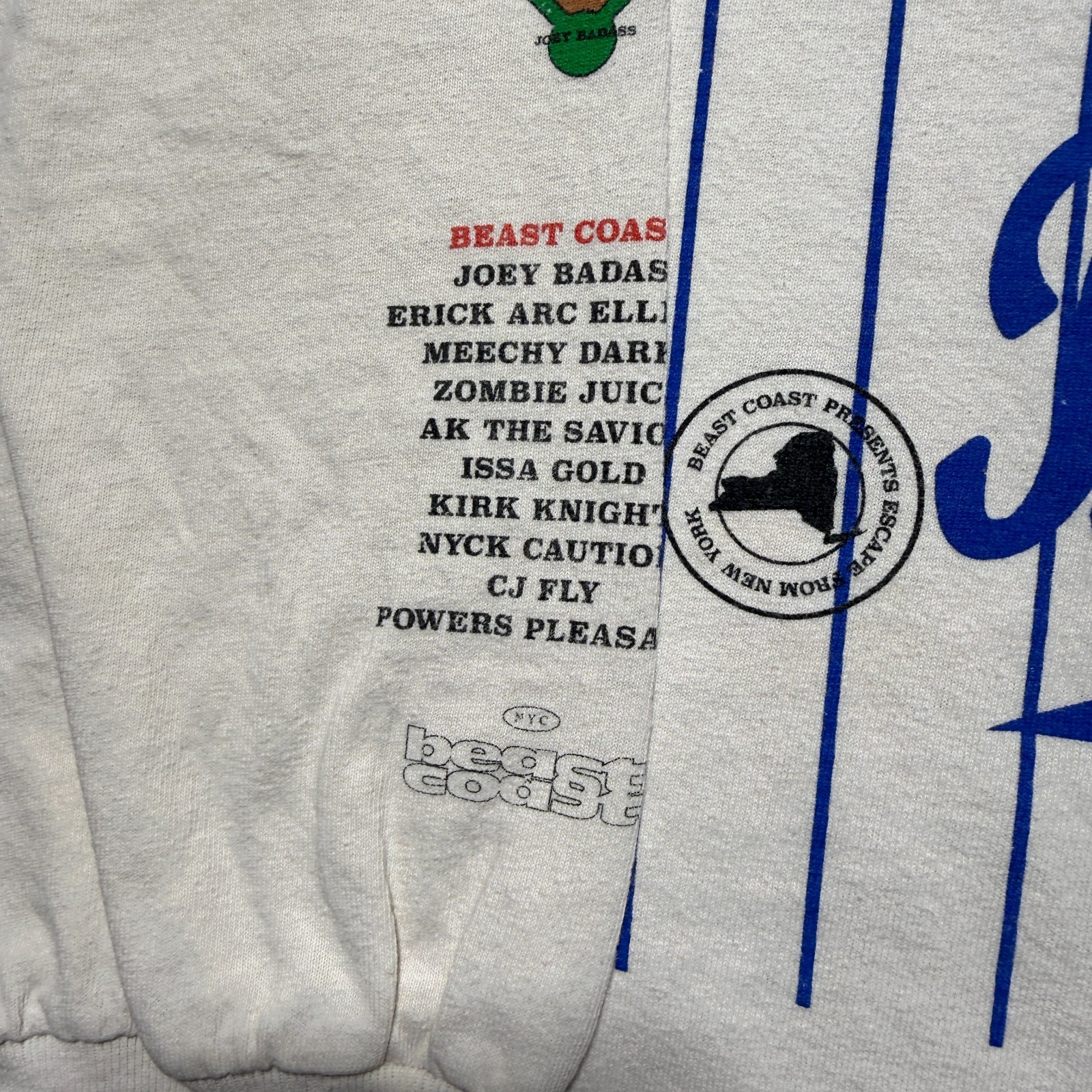 2019 Beast Coast Brooklyn NYC World Champions Hip Hop Long Sleeve Shirt - Large gallery