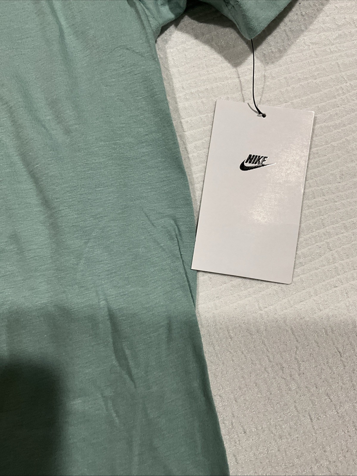 Nike Shirt Men's Large Light Green Short Sleeve Nike Air Adult Casual Sport New! gallery