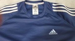 Adidas Climacool Performance Response LS Shirt Men’s Blue 3 Stripes Medium