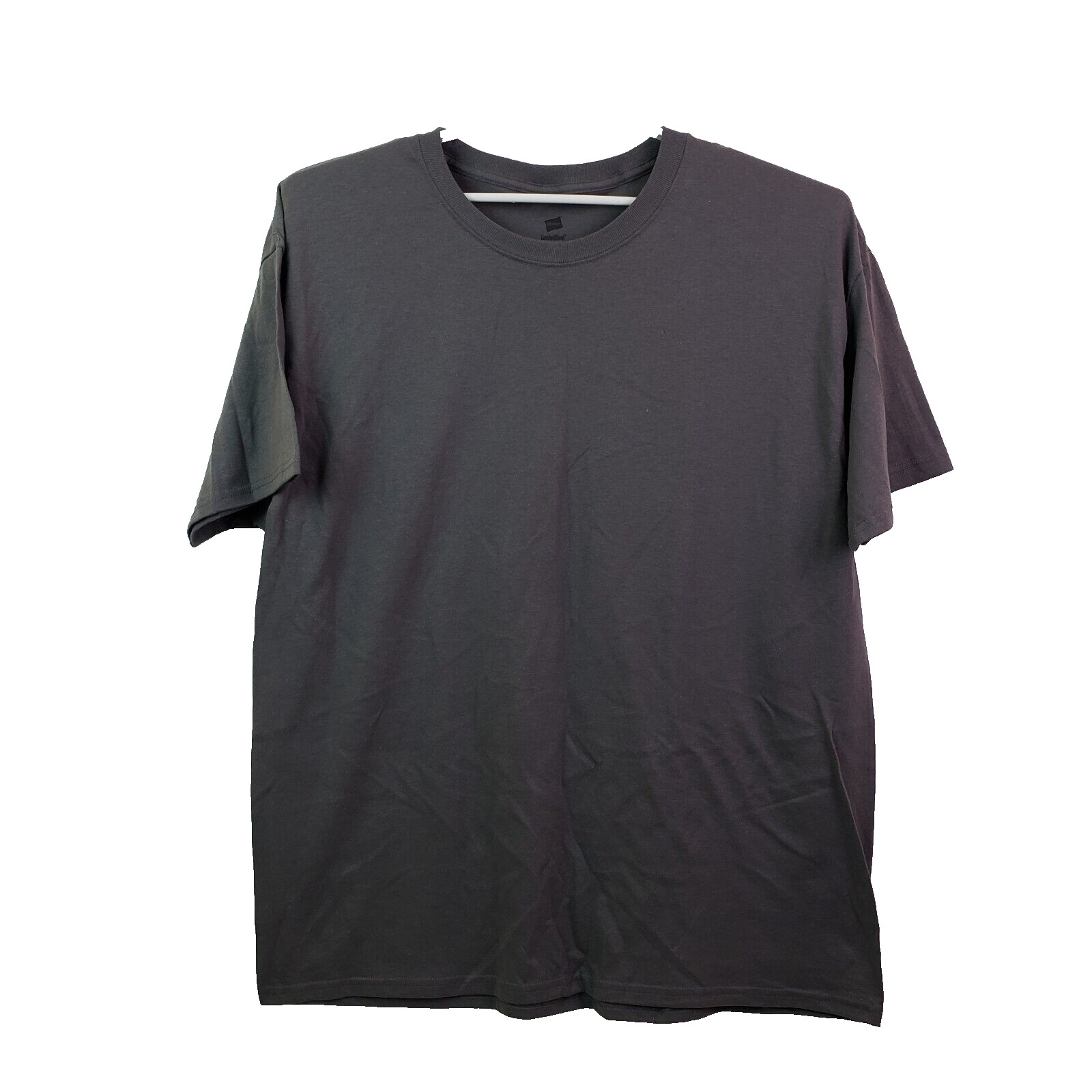 Hanes Mens Size XL Gray Basic Comfort Blend Eco Smart T Shirt gallery