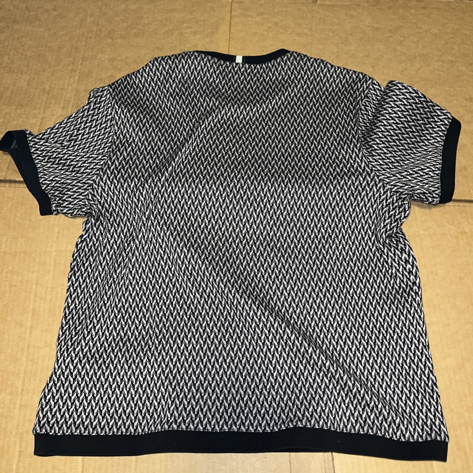Ted Baker London Finity Jacquard T-Shirt Cotton Size 4 Regular gallery