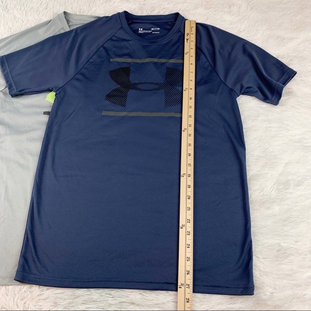 Under Armour set of 2 Men's short sleeve crew neck heatgear t-shirt performance gallery