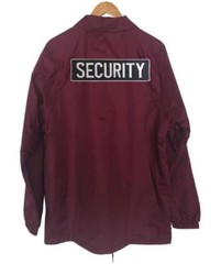 NEW MENS LIGHT WATER RESISTANT EMBROIDERY SECURITY GIFT WINDBREAKER COACH JACKET