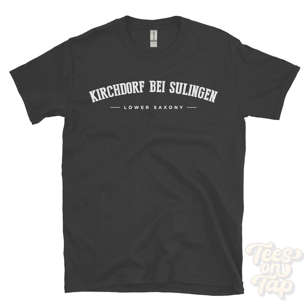 KIRCHDORF BEI SULINGEN LOWER SAXONY T-SHIRT Kirchdorf Deutschland varsity gift