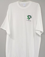 Pittsburgh Penguins Green Phase Embroidered T-Shirt S-6XL, LT-4XLT WBS New