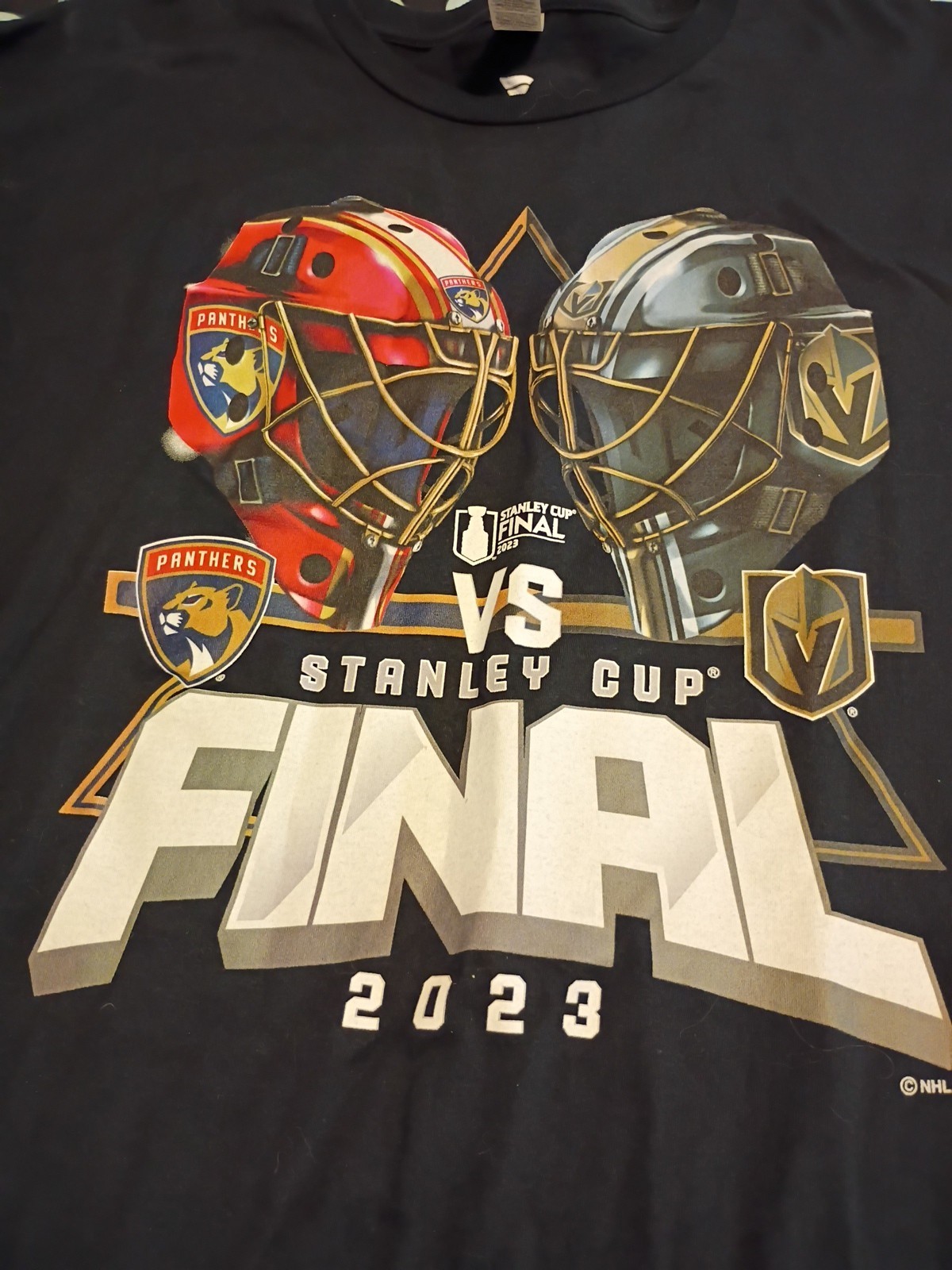 Men's Fanatics Stanley Cup Final 2023 Graphic T-Shirt Black XL NWT gallery