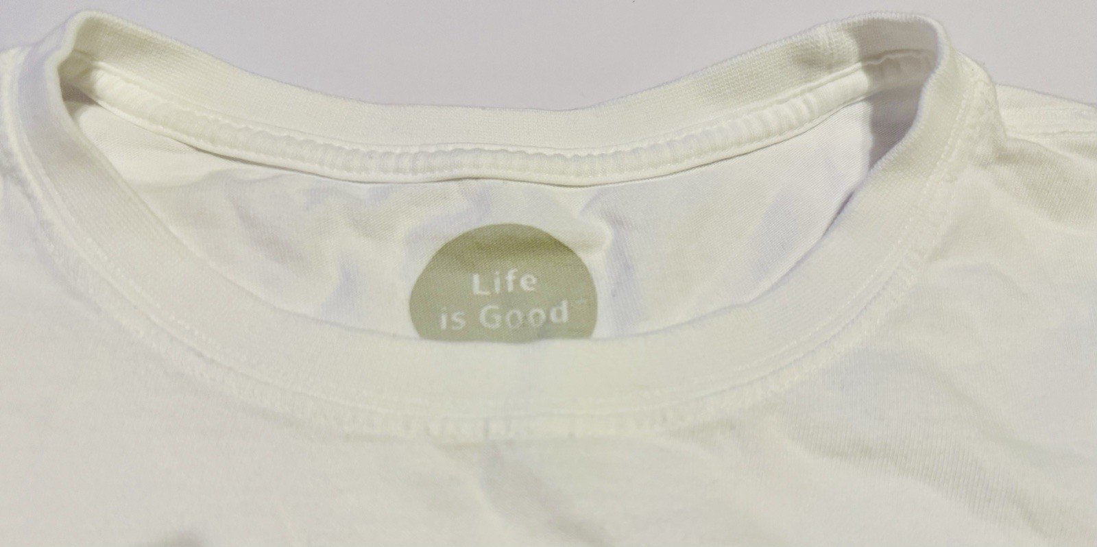 Life Is Good Mens L White Graphic Tee Beer Dog Dad’s Best Friend gallery