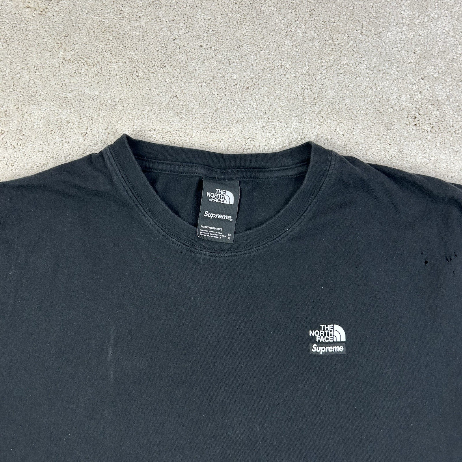 Supreme x The North Face 2021 Men’s Black A7QGW Mountains Graphic T Shirt M gallery