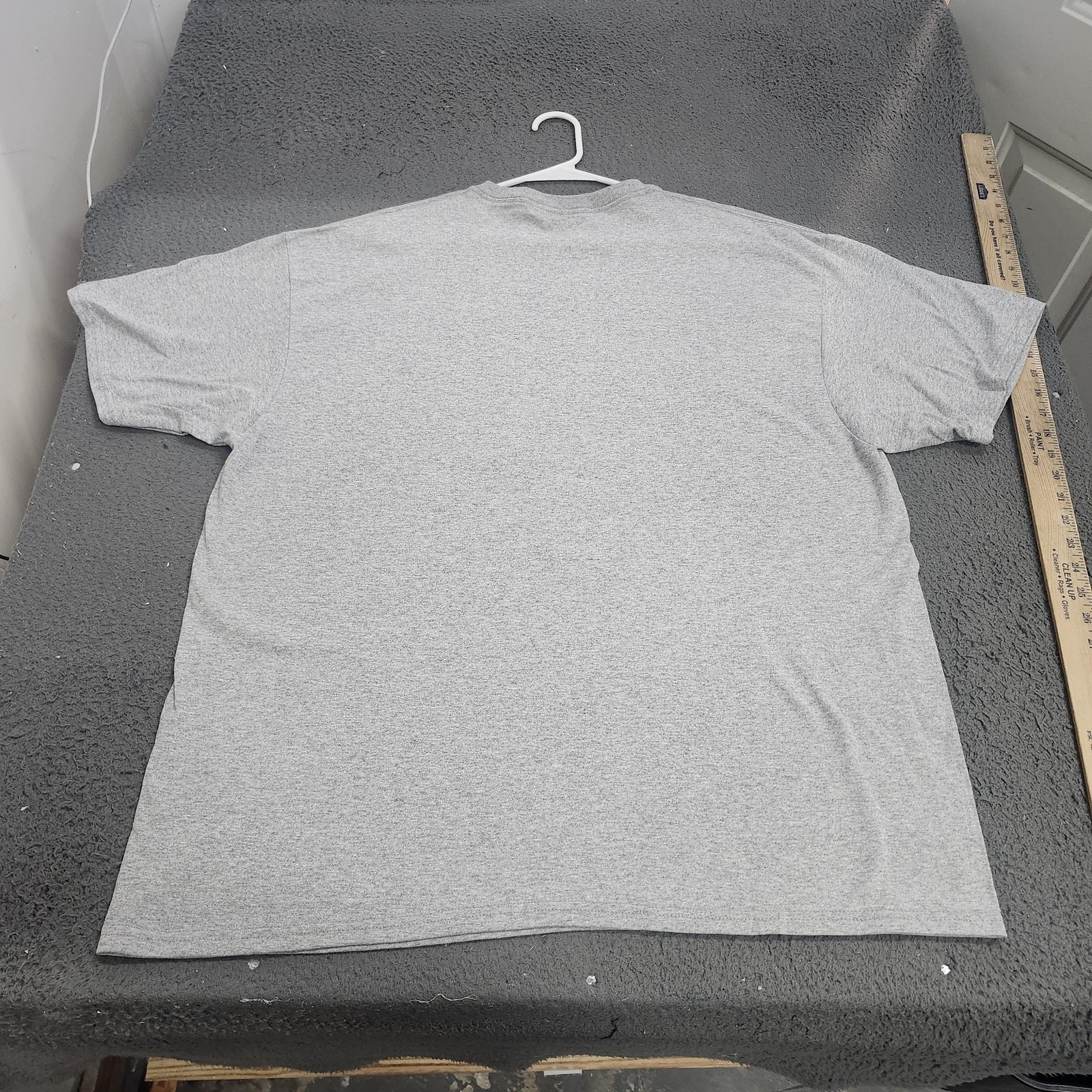 Meijer Shirt Mens 2XL Gray Smokey Bear Tonal Graphic Tee Camping Outdoor Top gallery