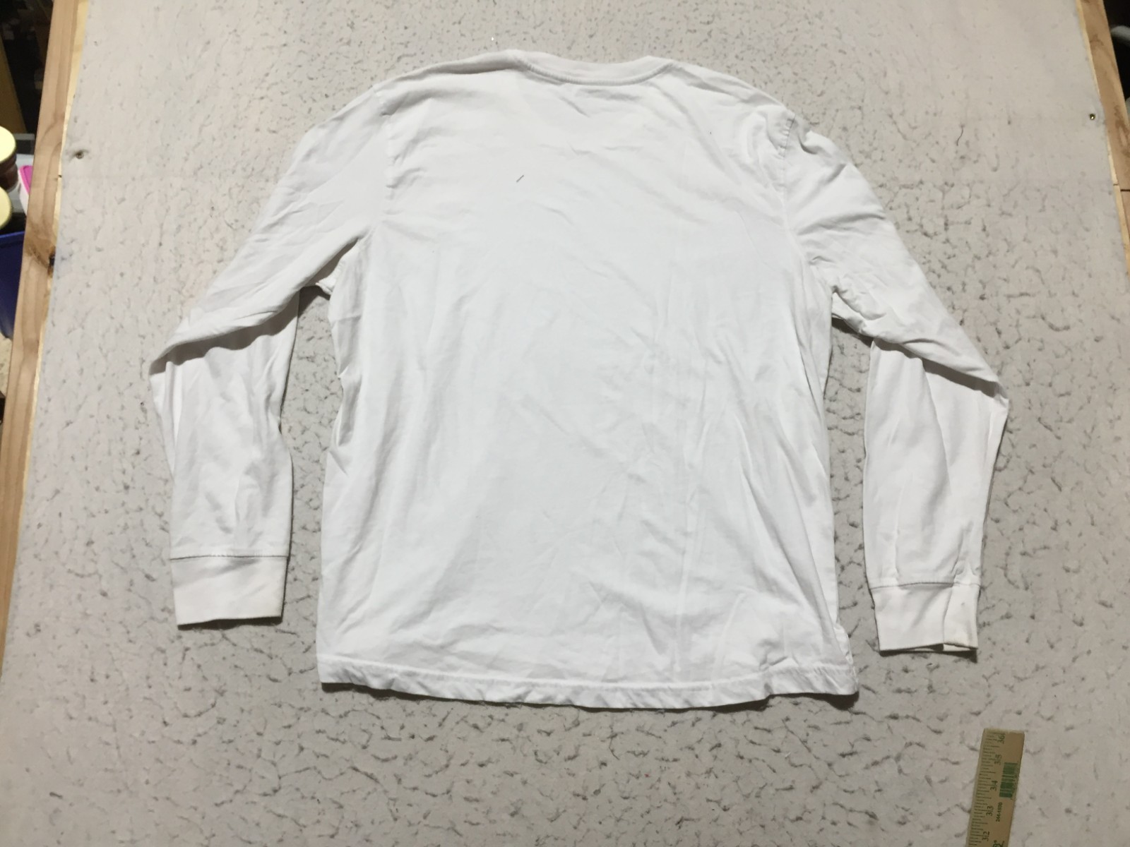 Eddie Bauer T Shirt Mens XL White Long Sleeve Crew Neck Soft gallery