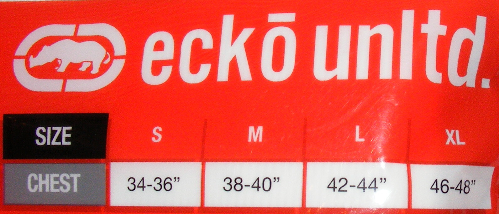 4 Pack Men's A Shirts Size S Cotton Pre-Shrunck Long Length Ecko Rhino $40 gallery
