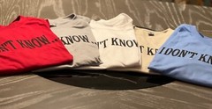 T-shirt & Hat set “I don’t know…maybe”