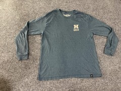 Howler Bros Shirt Mens Large Blue Heed The Call Graphic Logo Long Sleeve T-Shirt