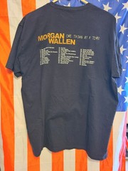 🇺🇸 Morgan Wallen One Thing At A Time Tour Shirt Size 2XL