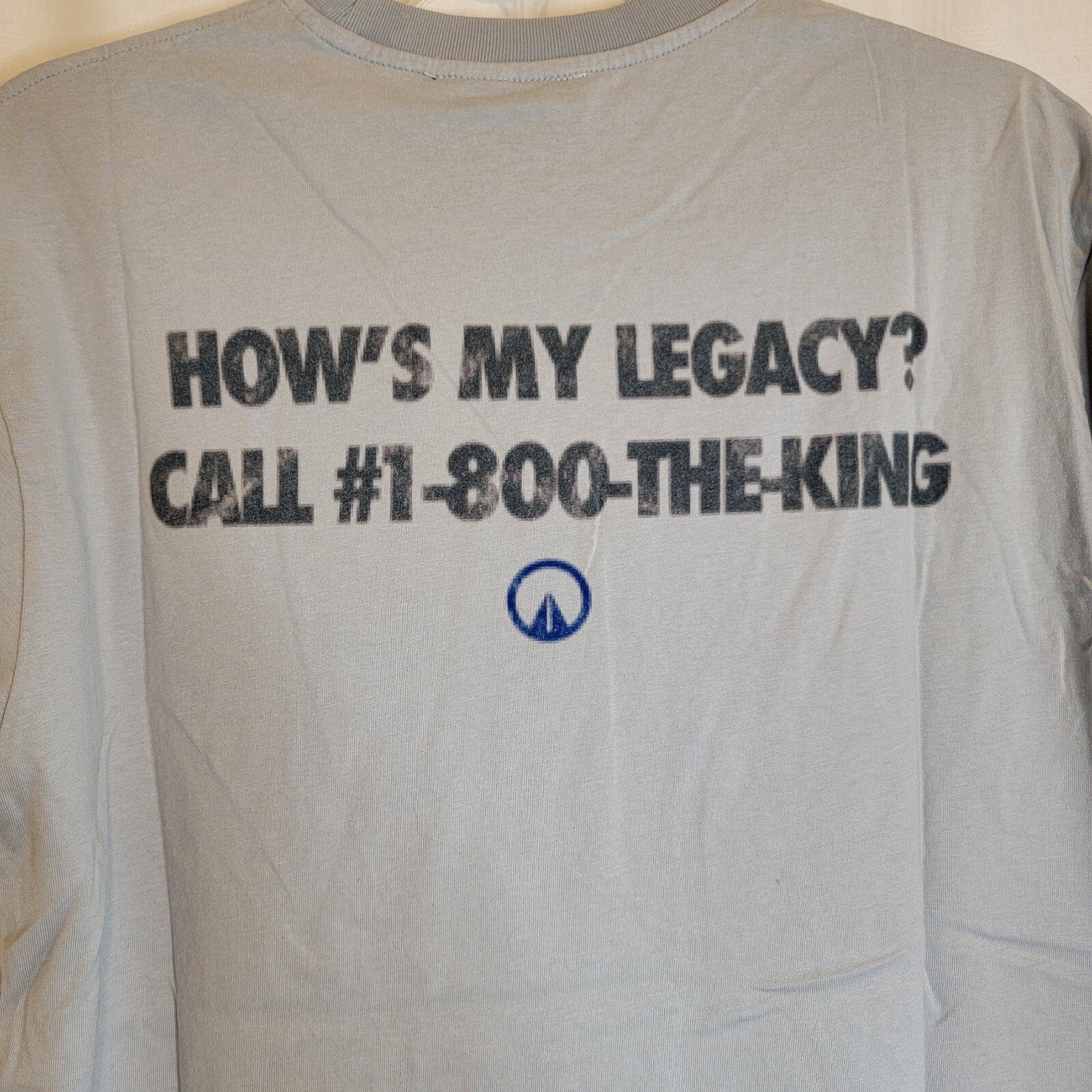 UNKNWN LeBron James Men's Legacy Boxy T-Shirt Gray/Blue MED New With Tags gallery