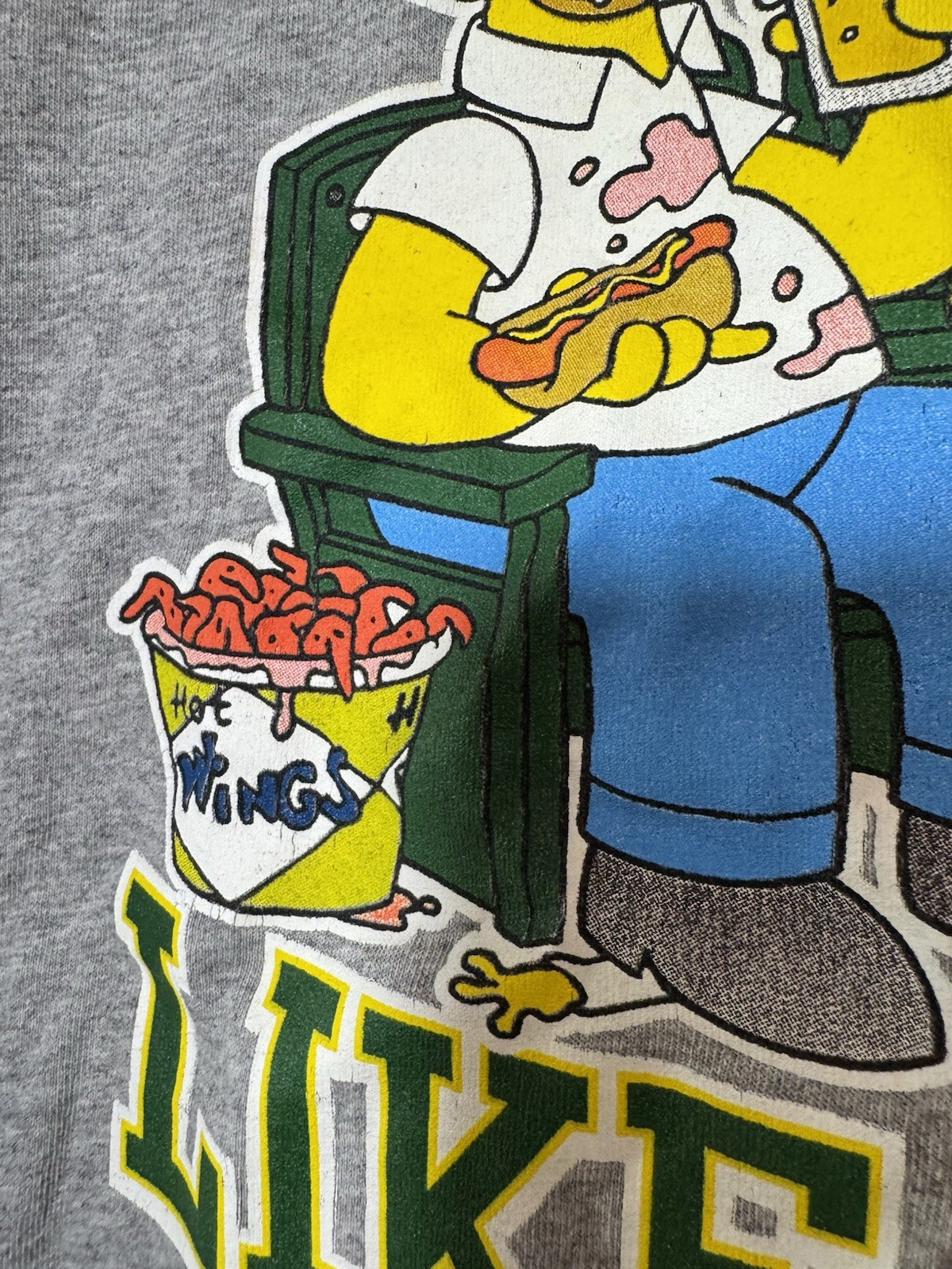 VTG The Simpsons T-Shirt Sz L “Like Father Like Son” Bart Homer Simpson Fox 2009 gallery