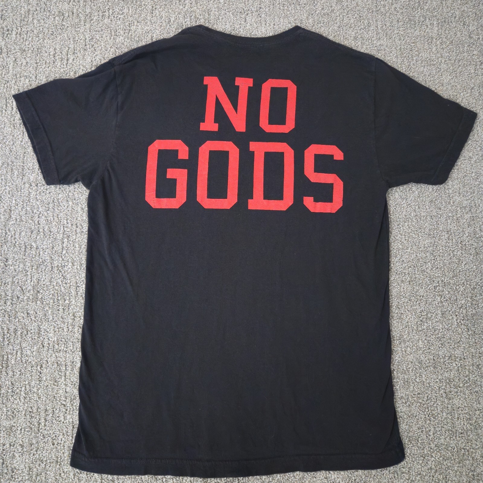 Black Craft II Cult No Gods Black T Shirt Men's Size M Grunge Dark Double-Sided gallery