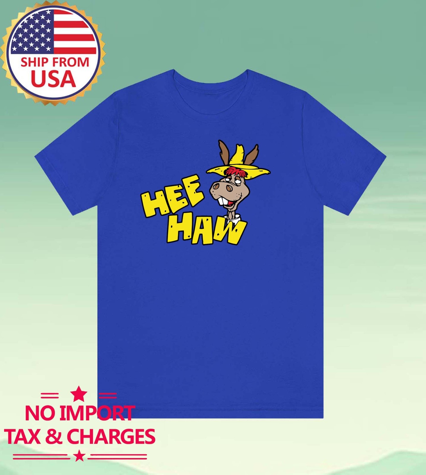 Hee Haw Country TV Show Men's Blue Size S-5XL gallery