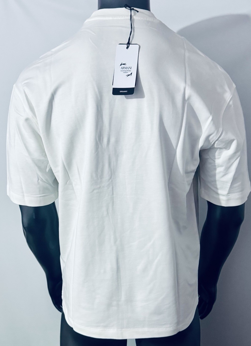 New Armani Exchange Men's Crew Neck Zipper Short Sleeve Logo Shirt gallery