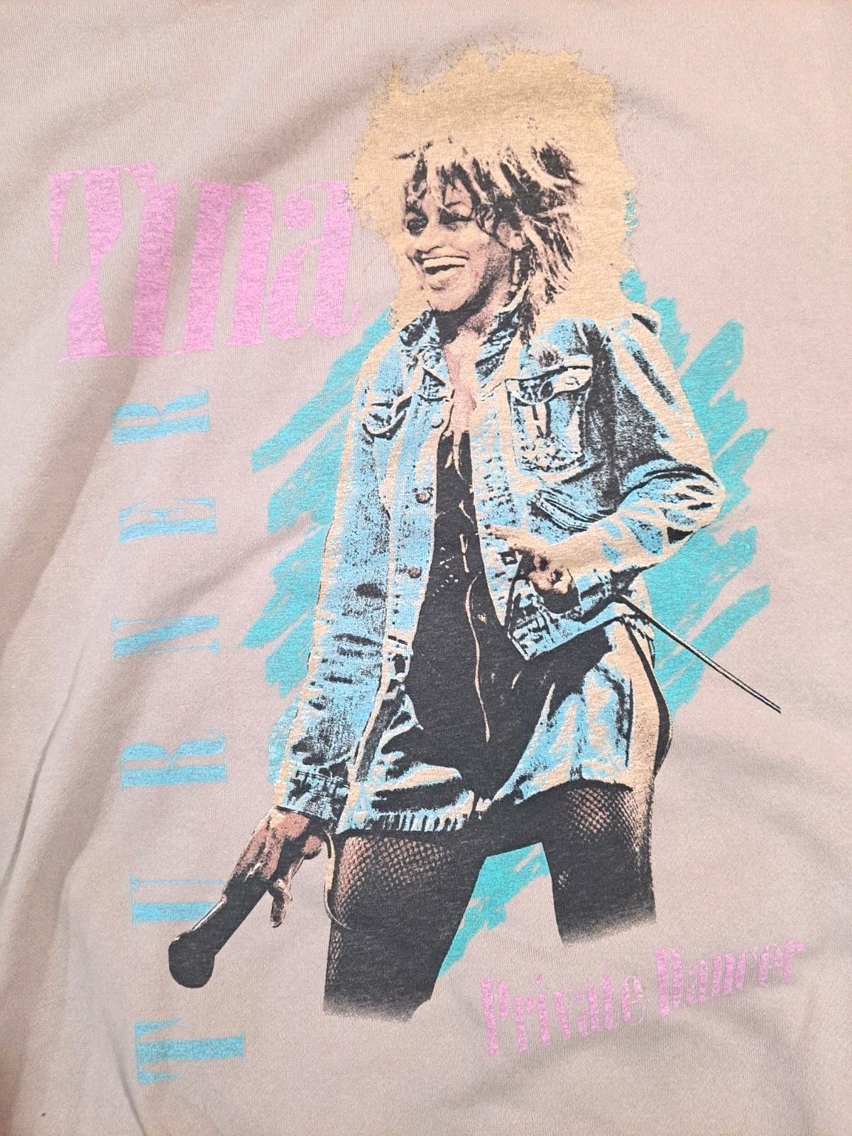 Tina Turner Private Dancer Sweatshirt Long Sleeve Md/Lg Officially Licensed NWT gallery