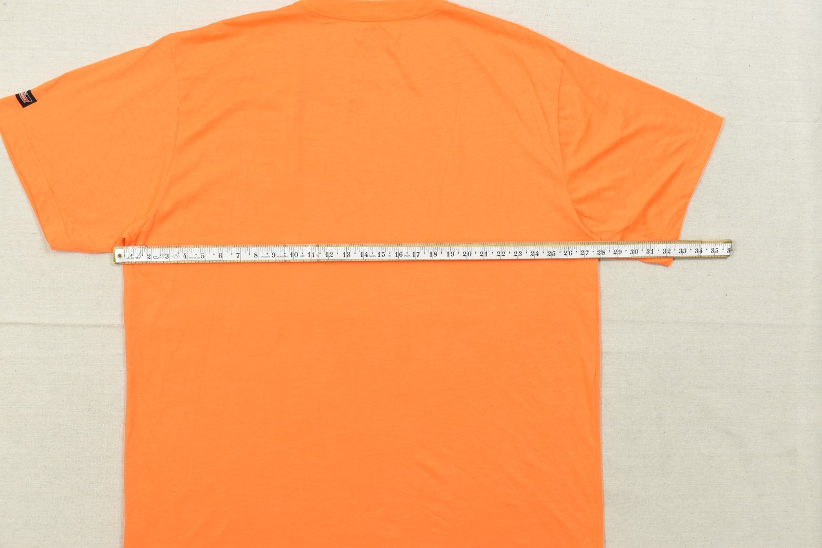 Genuine Dickies Men's 3XLT Orange Pocket T-Shirt Short Sleeve Tall Cotton Blend gallery