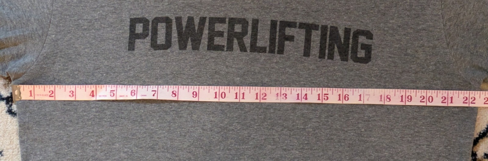 Rogue Fitness Powerlifting Men's L Gray Short Sleeve T-Shirt 50 Poly 50 Cotton gallery