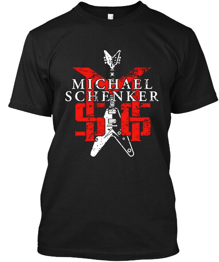 Limited New Popular Michael Schenker Group English Graphic Vintage T-SHIRT S-4XL