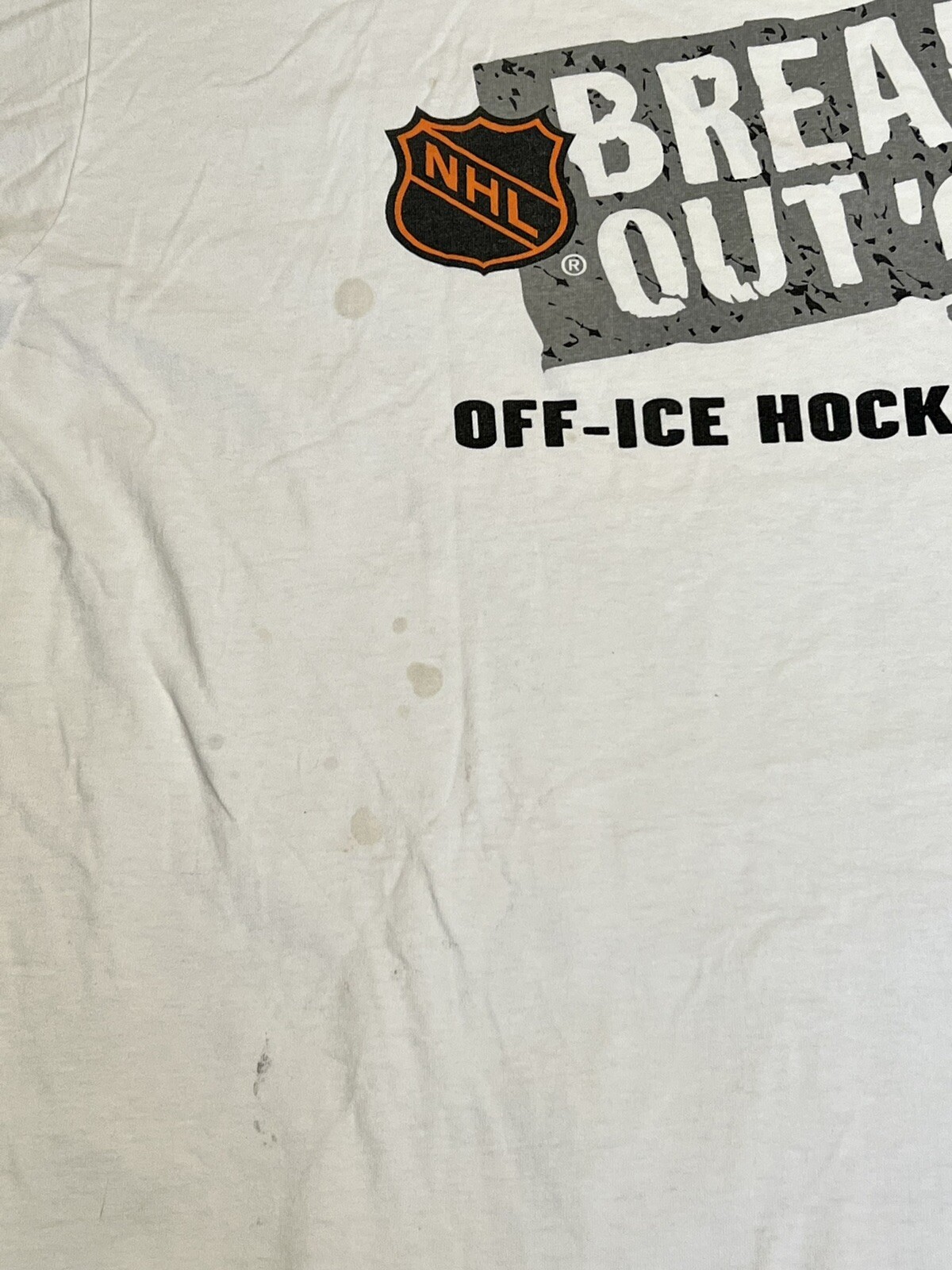 Nike NHL Break Out Off-Ice Hockey Tour Graphic T-Shirt Men’s XL USA Vintage 1995 gallery