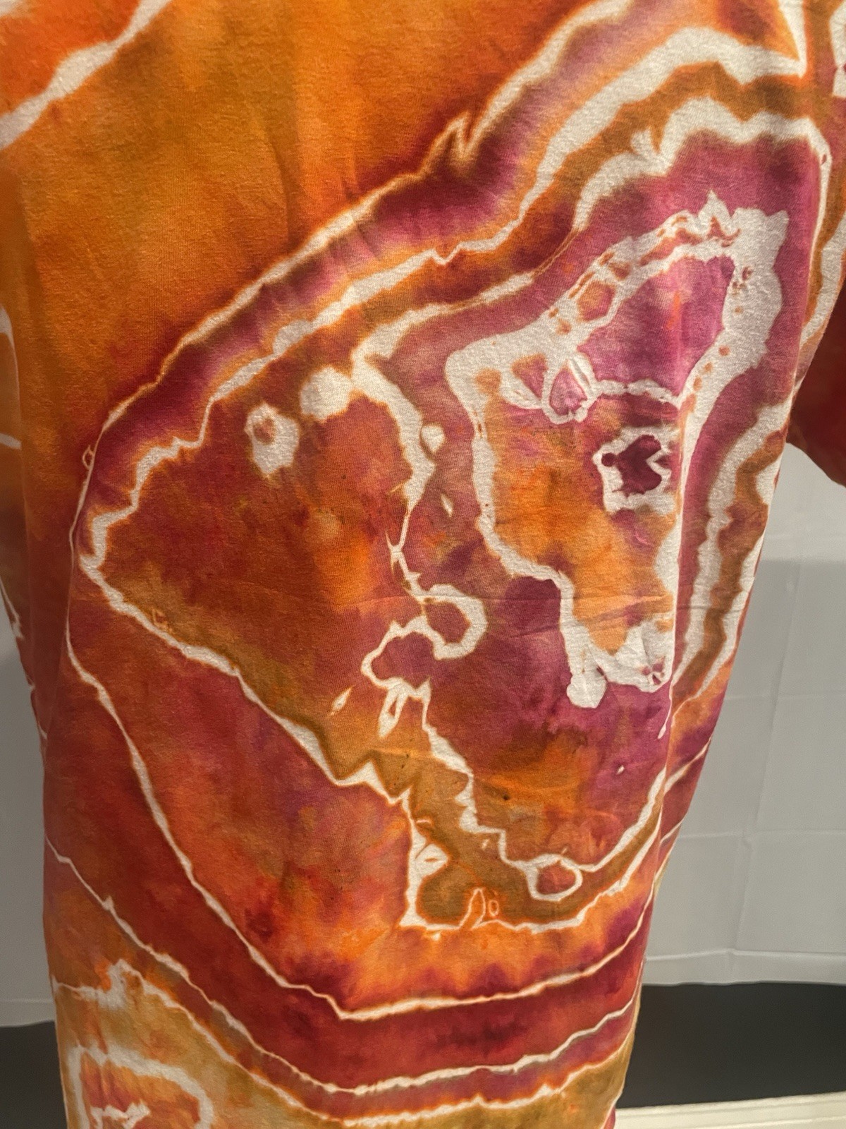 Custom Ice Tye Dye T-Shirt Size Medium Pre-washed gallery