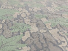 👀🔥Vtg 60s/70s Trebark Camo Crew Neck BIG COLLAR Thin T-Shirt Lg Single Stitch