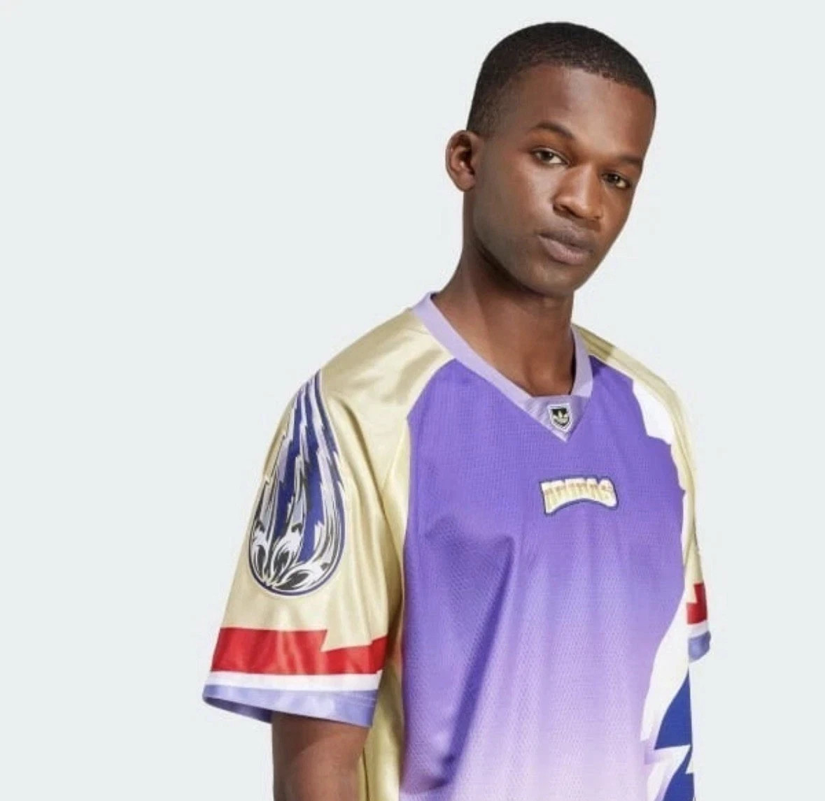 adidas Adilenium Season 3 Team Jersey Powder Yellow JX1700 Men's SMALL gallery
