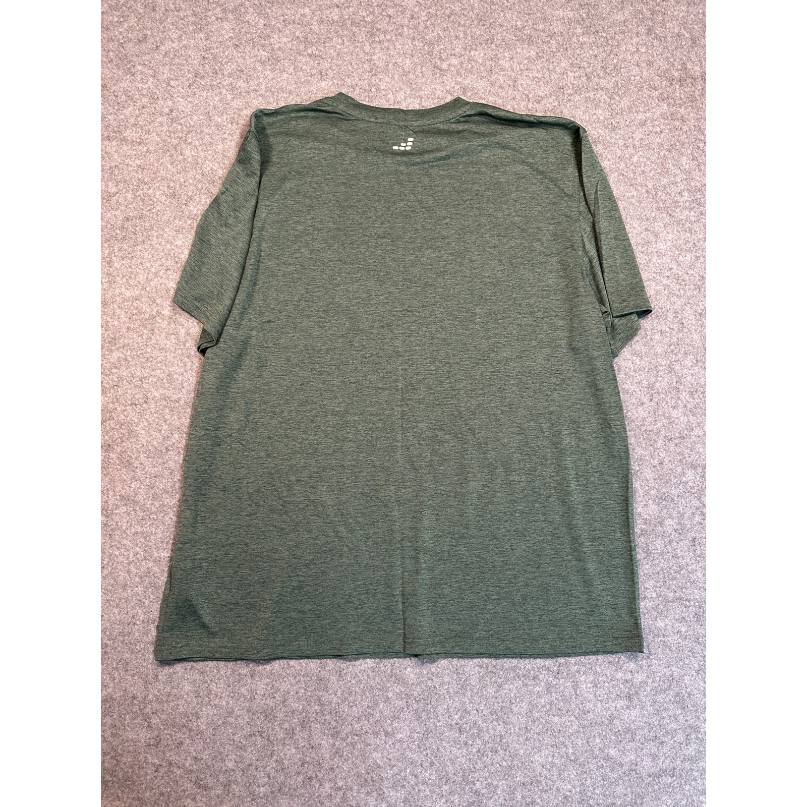 BCG Mens 2XL Heather Green Active Performance Short Sleeve Crewneck T-Shirt gallery