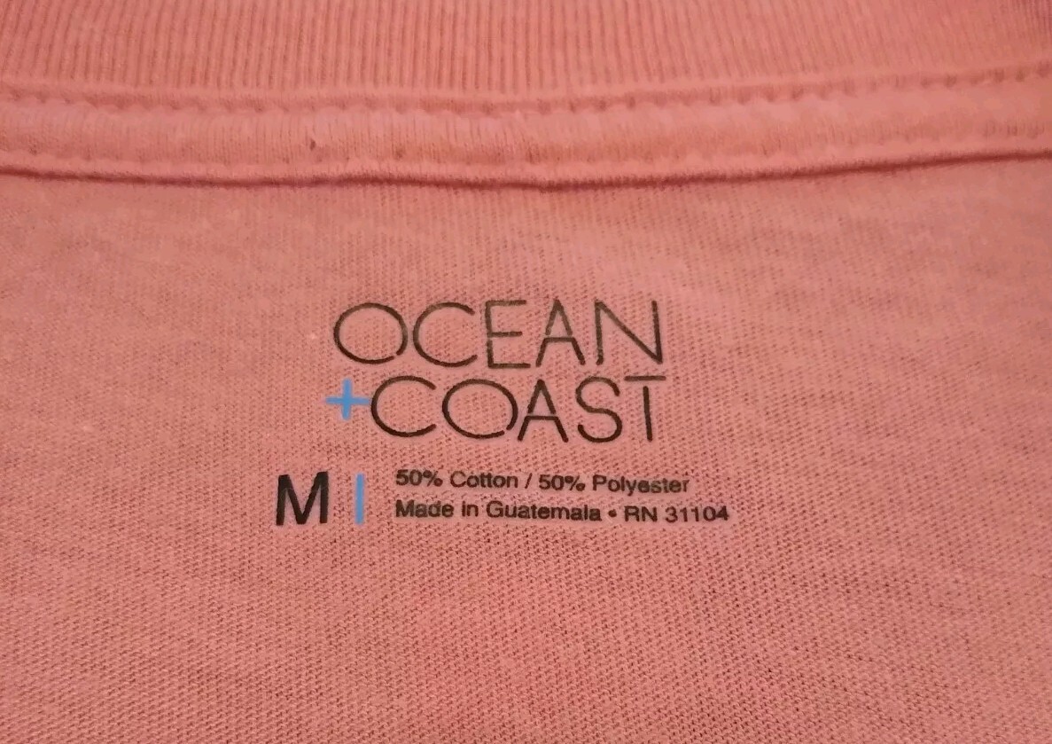 Ocean & Coast T-shirt Men's Coral M Saltwater Adventure Marlin Fishing Beach gallery