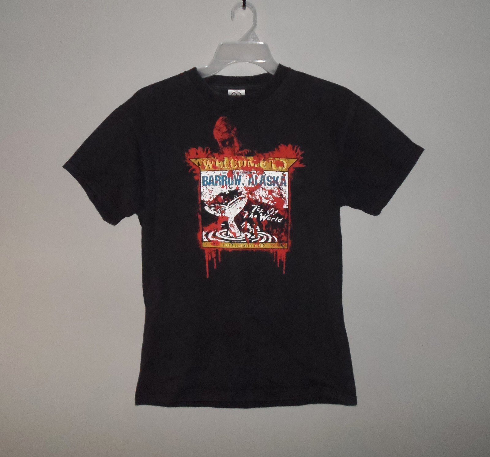 30 Days Of Night Welcome To Barrow Alaska Black Shirt Adult Medium Y2K Vampires gallery