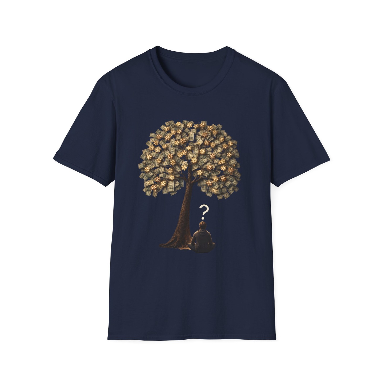 Imagine Money Under the Tree T-Shirt | Thoughtful Graphic Tee gallery